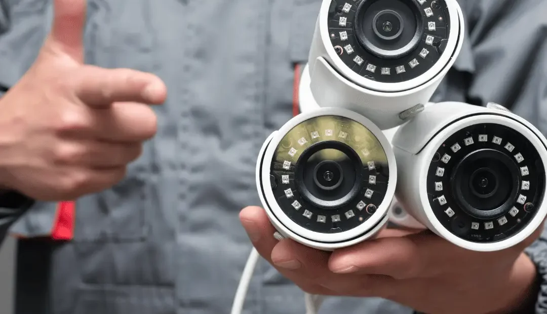 تركيب كاميرات مراقبة IP في شركة بمصر بواسطة فريق كام تاور