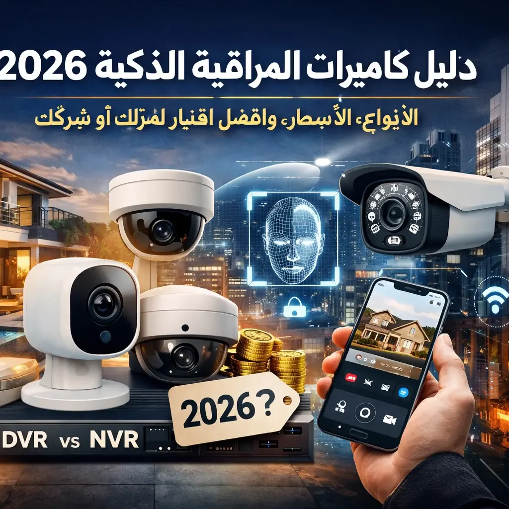 كاميرات مراقبة ذكية 2026 للمنزل والشركات في مصر