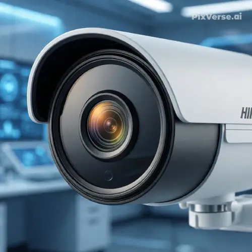 Hikvision IP Camera System with 8K resolution
