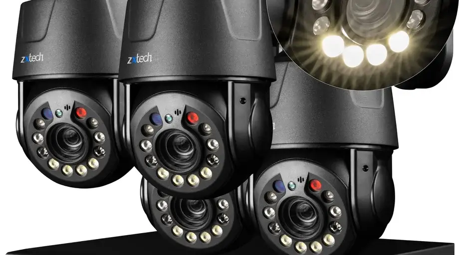 مجموعة من أفضل كاميرات مراقبة منزلية خارجية مثبتة على حائط
