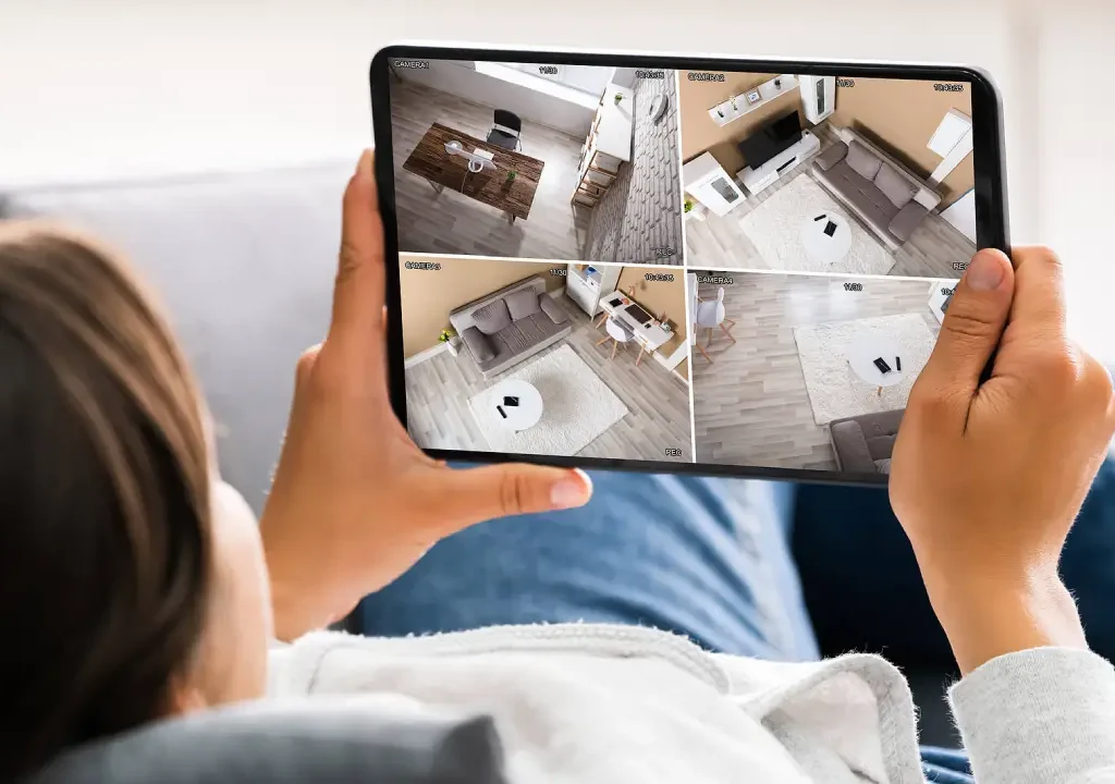 AI-powered smart surveillance camera securing streets and buildings in Egypt 2026