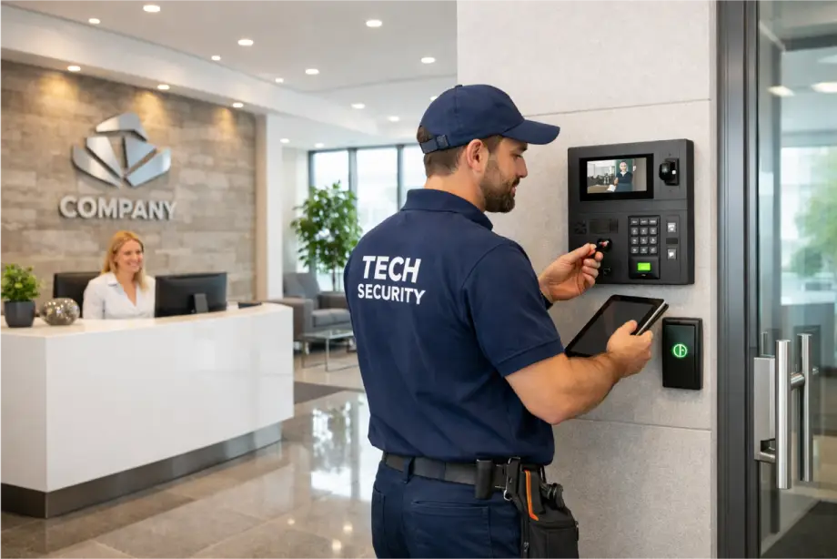 Installing a smart wireless intercom for remote door control