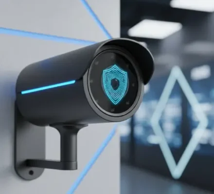 Smart security camera supporting Privacy-Friendly Surveillance technologies and data encryption by Camtower