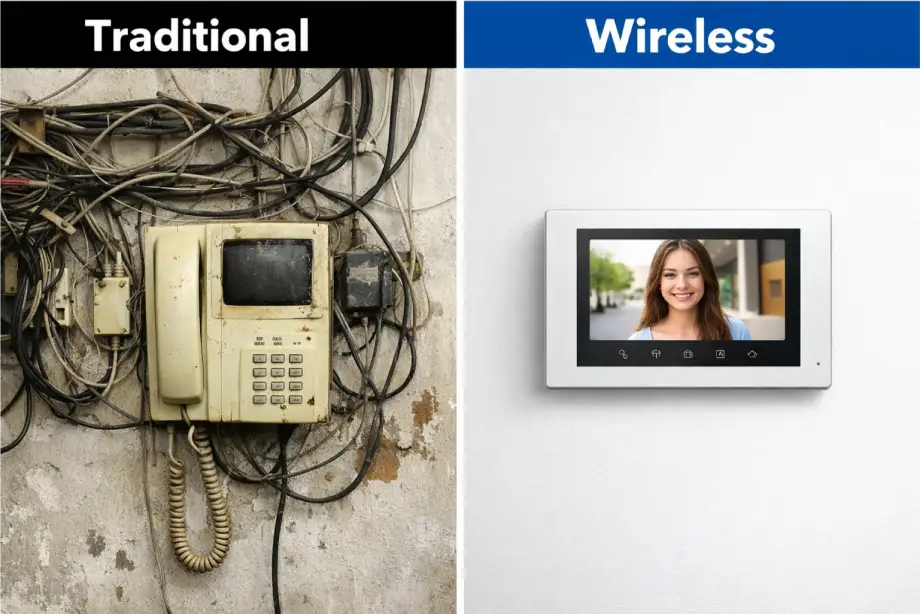 Comparison between Wired and Wireless Intercom
