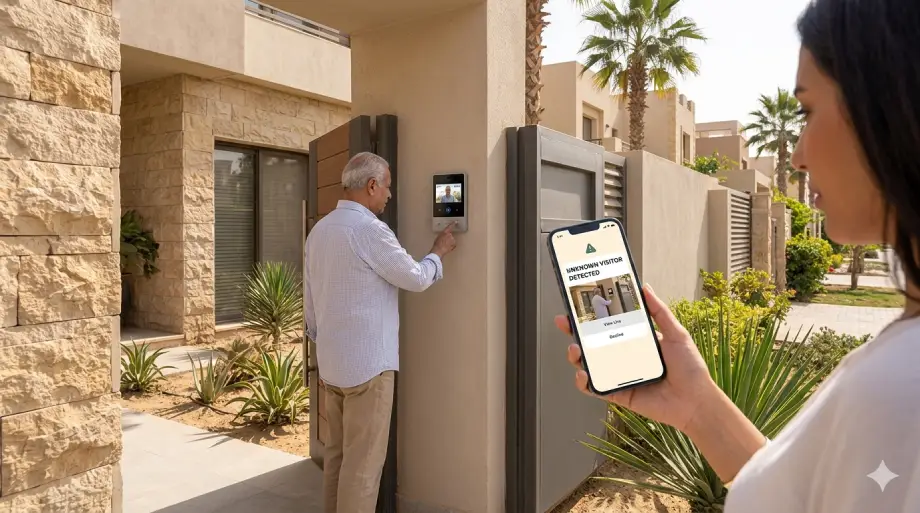 Camtower's Smart AI Intercom Installation for Businesses in Egypt