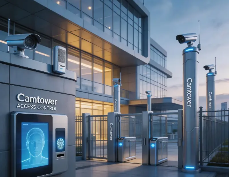 أنظمة الأمان للمشاريع الكبرى من شركة Camtower